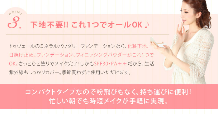 ミネラルパウダリーファンデーション