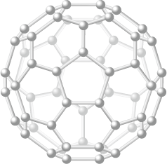 フラーレンの構造イメージ