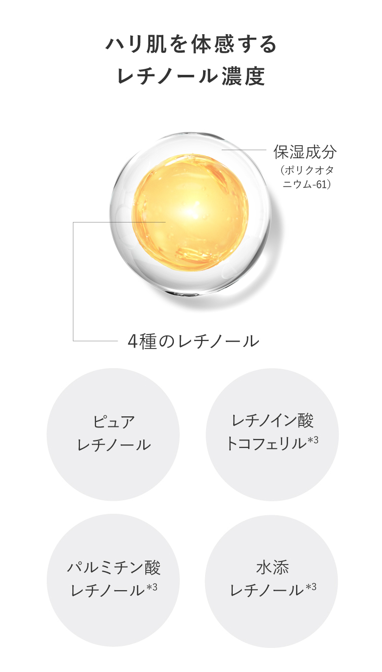 レチノールボディミルク エアレス容器☆レチノミルク | トゥヴェール