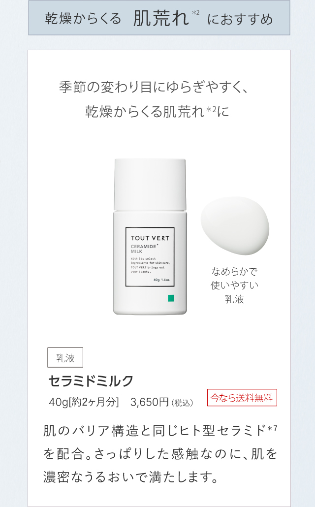 セラミドミルク